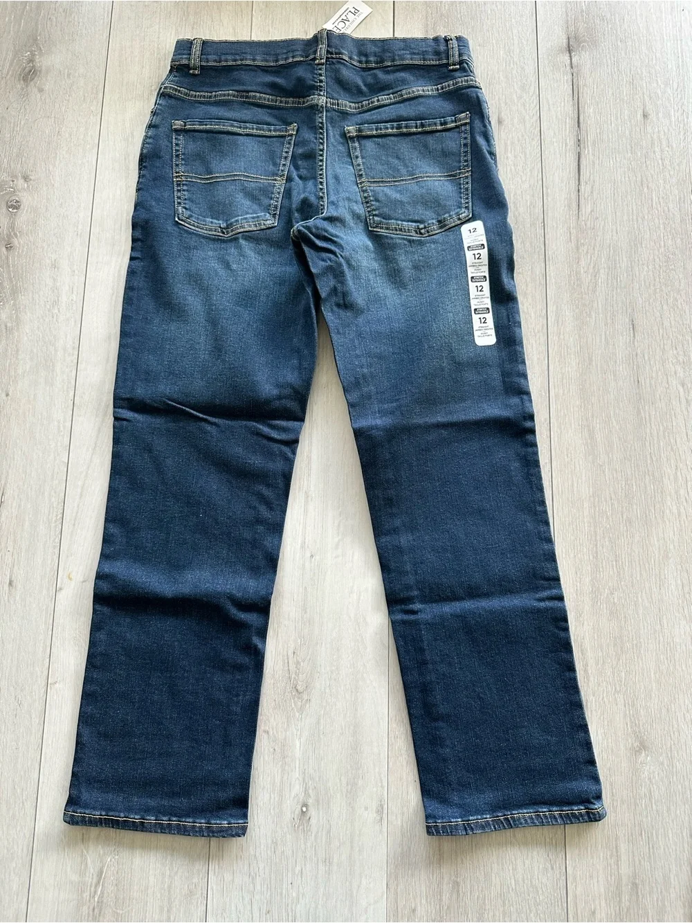 The Children’s Place Straight Leg Jeans Ford Wash 12 Husky NWT IN PACKAGE